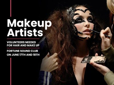 Makeup Artist needed - June 17 and 18