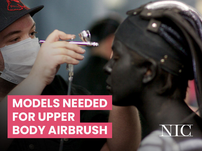 Airbrush Models for Makeup