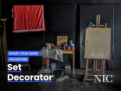 Set Decorator Volunteer Opportunity for December 2, 3 and 4